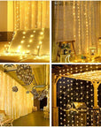 LED Curtain String Lights