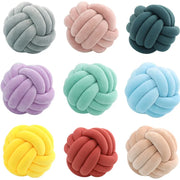 Soft Knot Ball Pillows