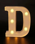 LED Alphabetic Letter Lights