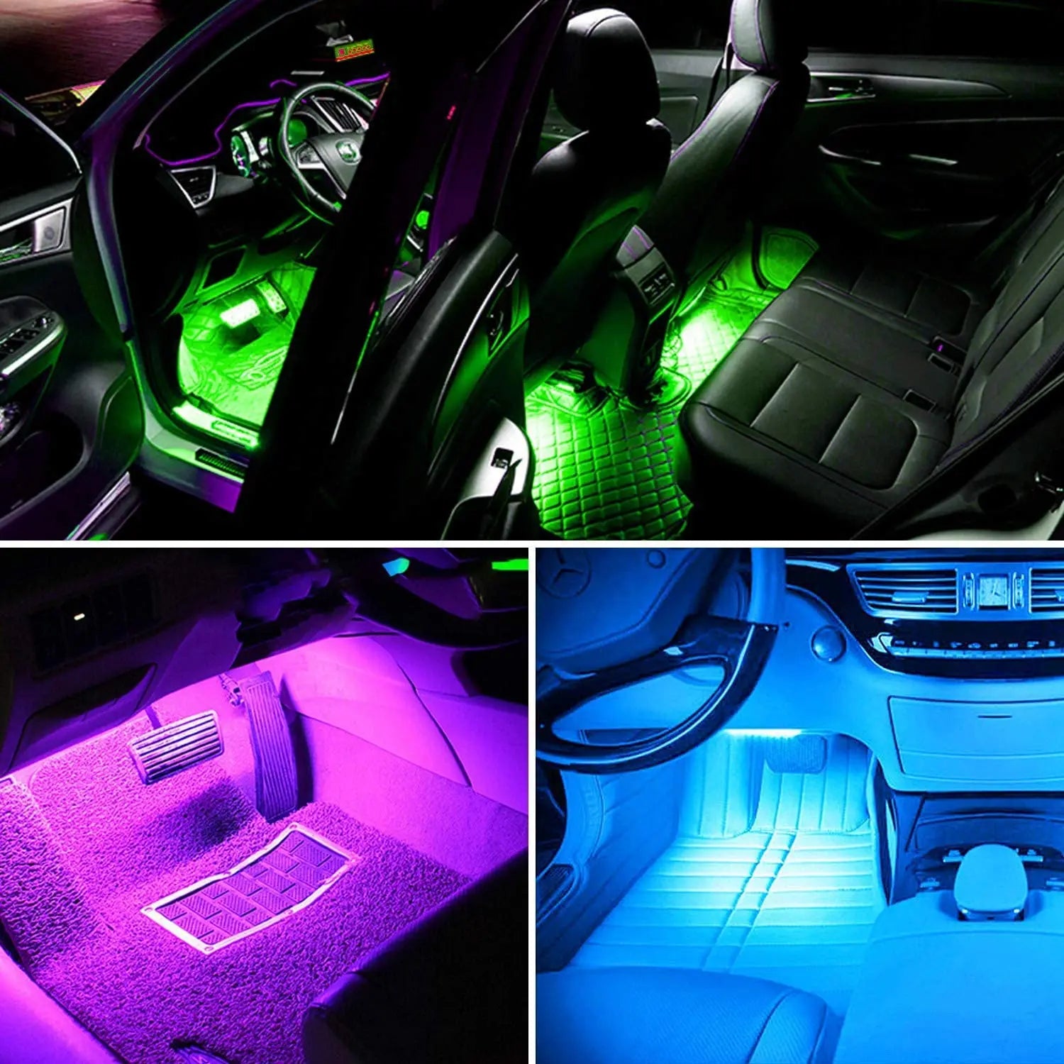 Ambient Neon LED Strip Car Interior