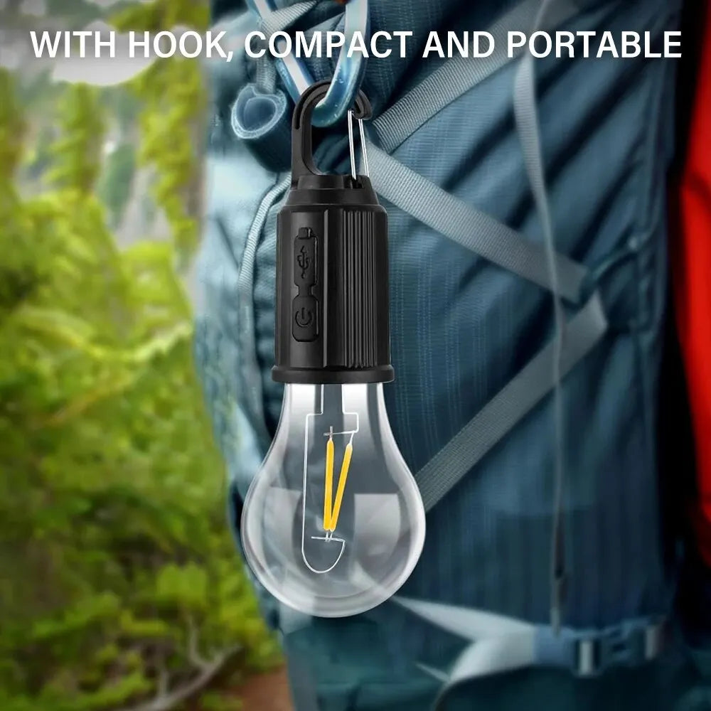 Outdoor USB Rechargeable LED Lamp Bulb