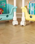 Kids Toy Storage Trolley Shelf Rack