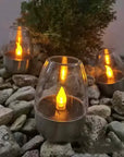 LED Solar Candle Dome Light Pack