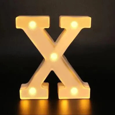 LED Alphabetic Letter Lights