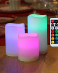 Flameless Colour Changing LED Candle Pack