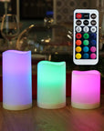 Flameless Colour Changing LED Candle Pack