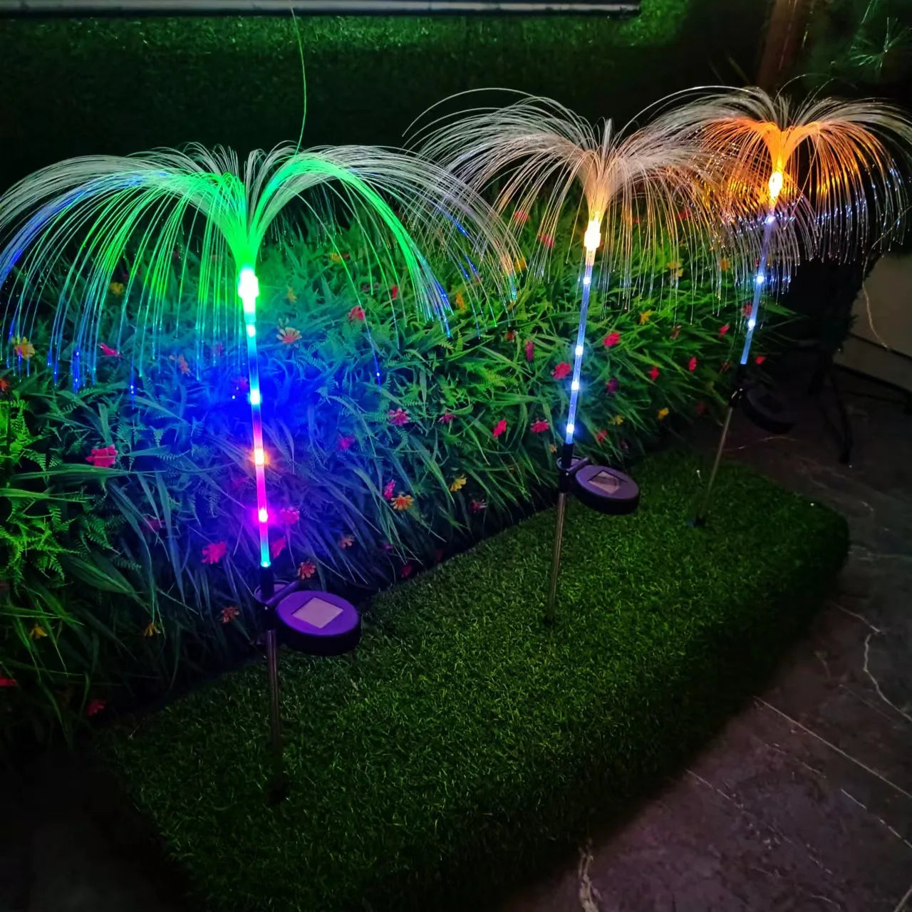 LED Solar Jellyfish Garden Light