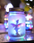 Solar Mason Light Jar Lantern