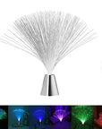 LED Multi Star Fiber Optic Lamp Centerpiece