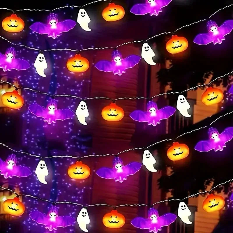 Multi Icon Halloween String Light