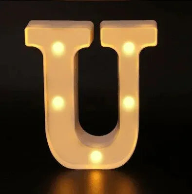 LED Alphabetic Letter Lights