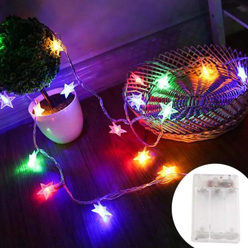 LED Star String Lights