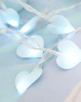 LED Cotton Love Heart String Lights