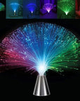 LED Multi Star Fiber Optic Lamp Centerpiece