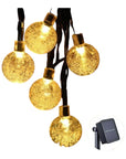 Crystal Globe LED String Lights