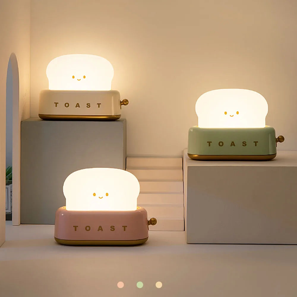 Toast Cartoon LED Night Light