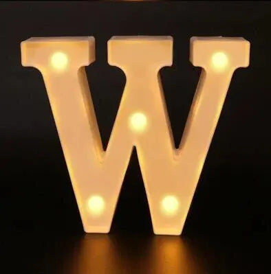 LED Alphabetic Letter Lights