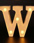 LED Alphabetic Letter Lights