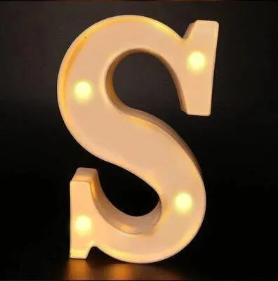 LED Alphabetic Letter Lights