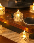 Flameless Crystal LED Light Candle