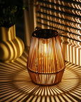 Solar Hand Woven Lantern