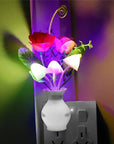 LED Lilac Night Light Lamp