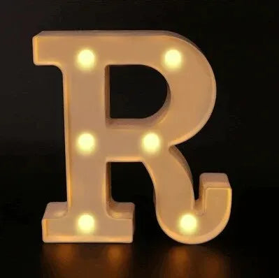 LED Alphabetic Letter Lights