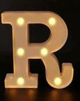 LED Alphabetic Letter Lights