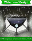 LED Motion Sensor Solar Wall Lights