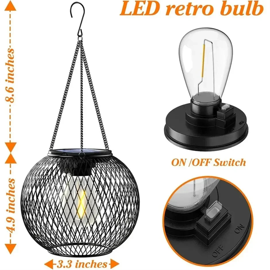 Hanging Solar Bulb Lantern