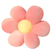 Stuffed Six Petal Flower Pillow