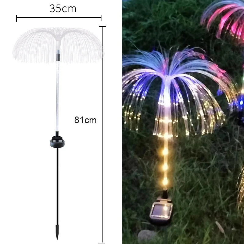 LED Solar Jellyfish Garden Light