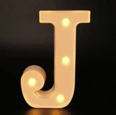 LED Alphabetic Letter Lights