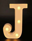 LED Alphabetic Letter Lights