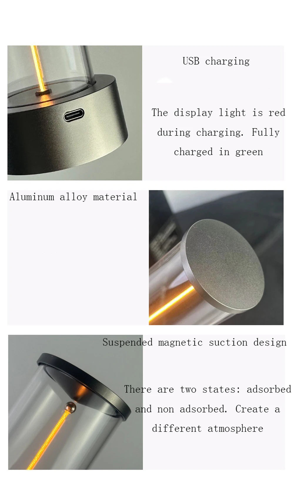 Magnetic Suction Light Tube
