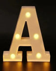 LED Alphabetic Letter Lights