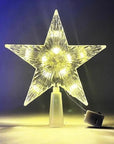 Five-Point LED Glow Star Topper
