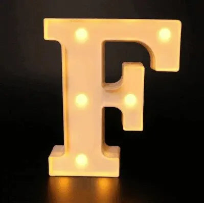 LED Alphabetic Letter Lights