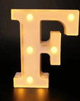 LED Alphabetic Letter Lights