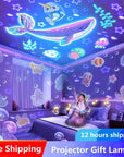 Rotating Starry Night Light Projector