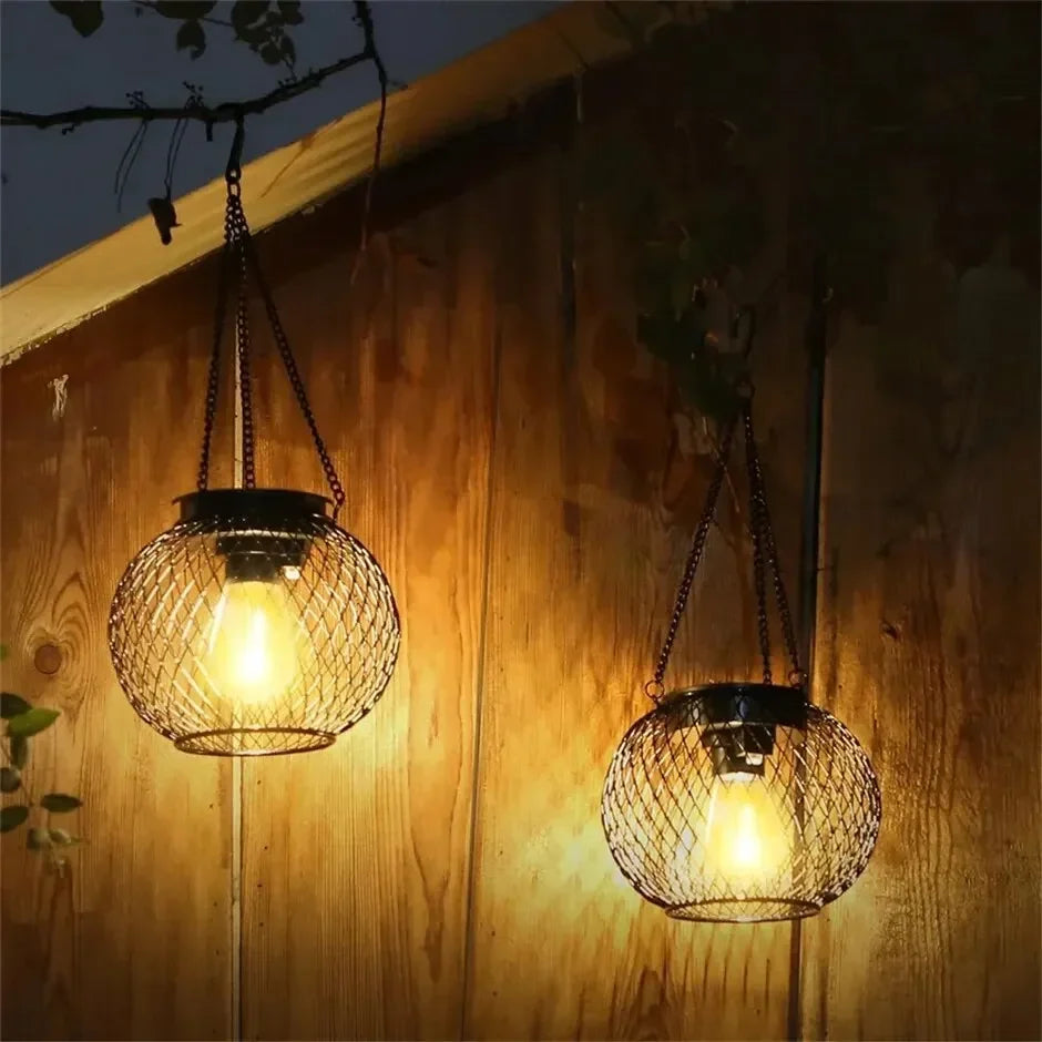 Hanging Solar Bulb Lantern