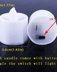 Battery Powered Flameless LED Candles