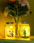 Solar Mason Light Jar Lantern