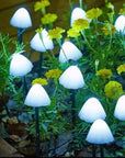 10 Pack LED Outdoor Solar Mushroom Lights