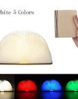 RGB 3D Open Book Night Light LED