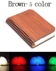 RGB 3D Open Book Night Light LED