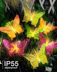 Solar Butterfly Lights Outdoor Firefly Lights