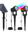 RGB Solar Spotlights