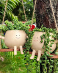 Mini Happy Hanging Swing Plant Pots