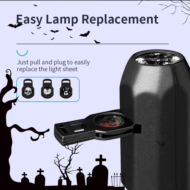 Halloween USB Projector Light